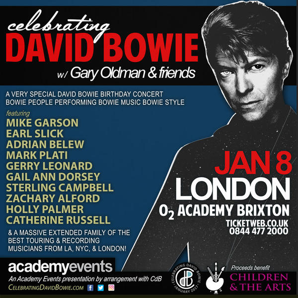 David Bowie 70th Birthday Concert Announced
